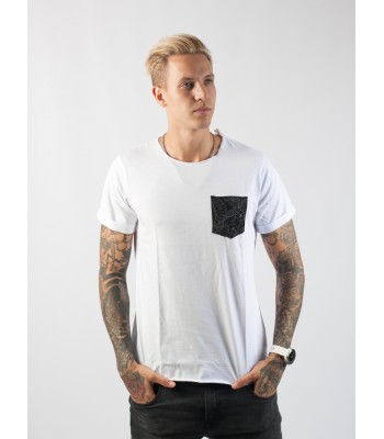 Men  white t-shirt Johnny