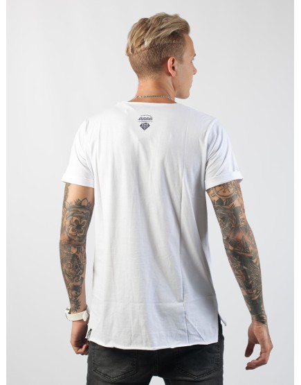 Men  white t-shirt Johnny