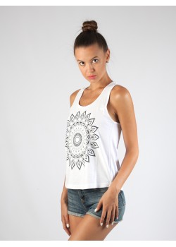 Tank Mandala White UV