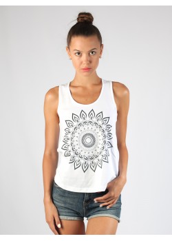 Tank Mandala White UV